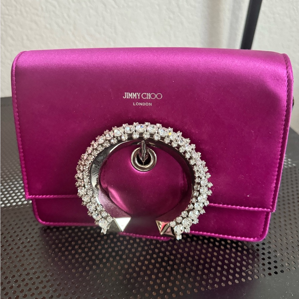 Jimmy Choo Purple night bag